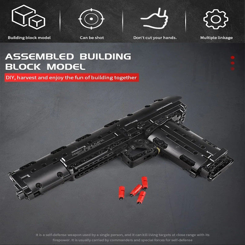 Desert Eagle Building Block Handgun - SimpleMart