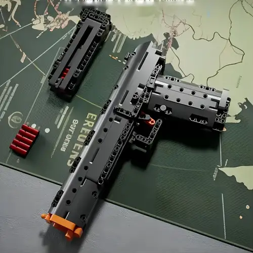 Realistic Desert Eagle Building Block Handgun - SimpleMart