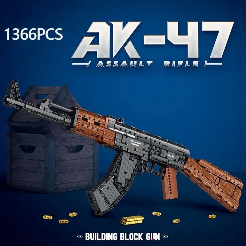 AK-47 Building Block Rifle - SimpleMart