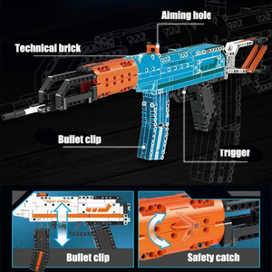 Blaster AK-47 Building Block Rifle - SimpleMart