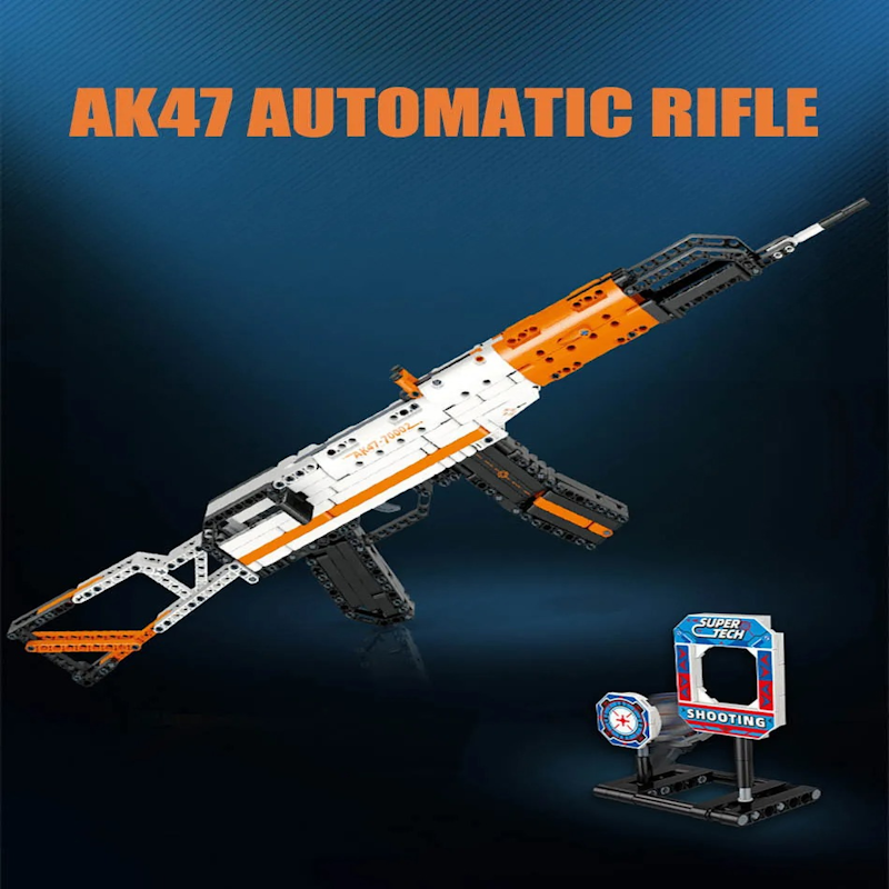 Blaster AK-47 Building Block Rifle - SimpleMart