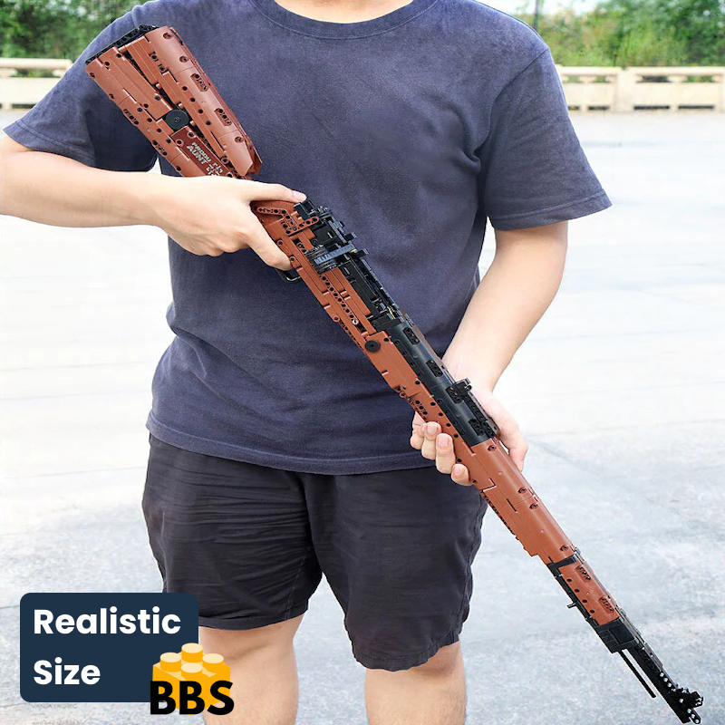 Realistic Karabiner 98k Building Block Rifle - SimpleMart