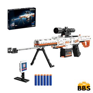 Blaster Barrett Building Block Sniper - SimpleMart