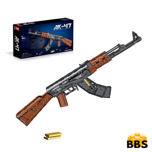 Realistic AK-47 Building Block Rifle - SimpleMart