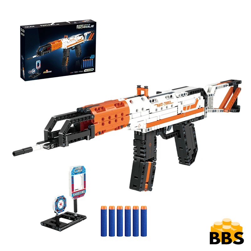 Blaster AK-47 Building Block Rifle - SimpleMart