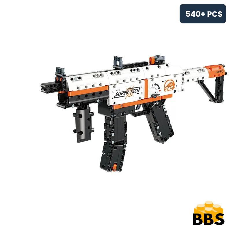 Blaster MP5 Submachine Building Block Gun - SimpleMart