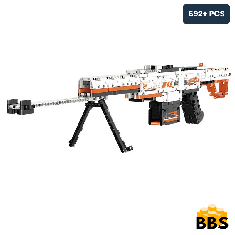 Blaster Barrett Building Block Sniper - SimpleMart