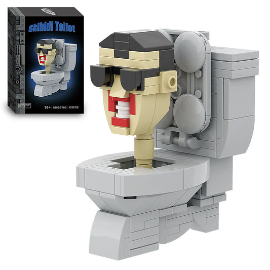 Skibidi Toilet Man Meme Mini Figure Set