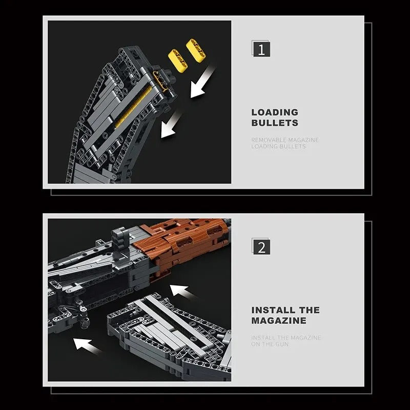 AK-47 Building Block Rifle - SimpleMart