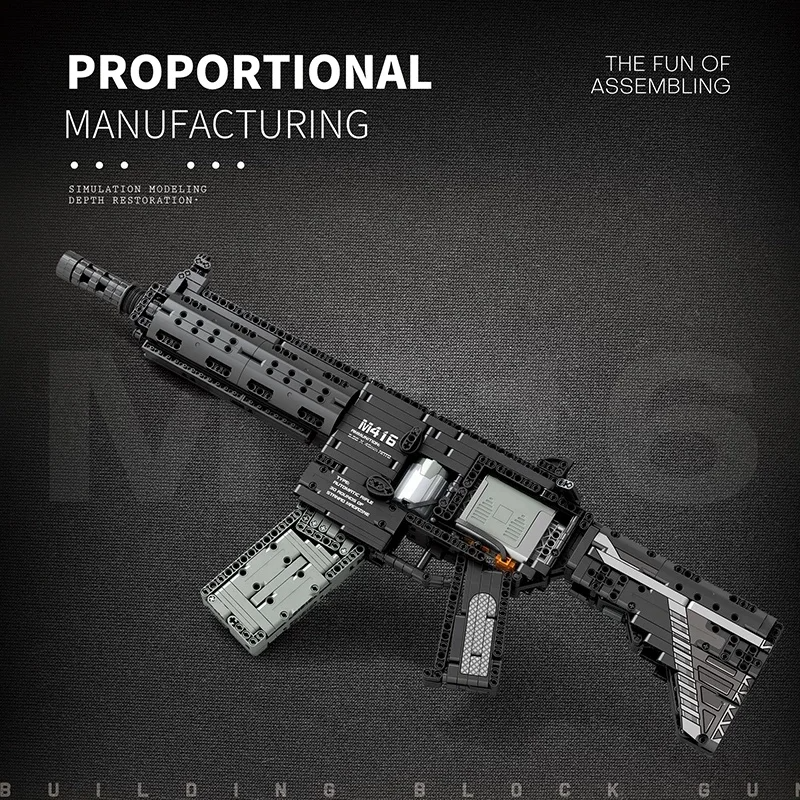 M416 Building Block Gun - SimpleMart