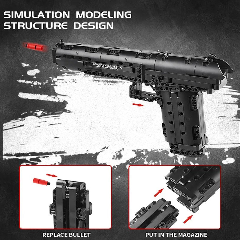 Desert Eagle Building Block Handgun - SimpleMart